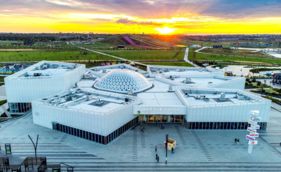 Курорт «Притяжение» завоевал парковую премию «Хрустальное колесо»